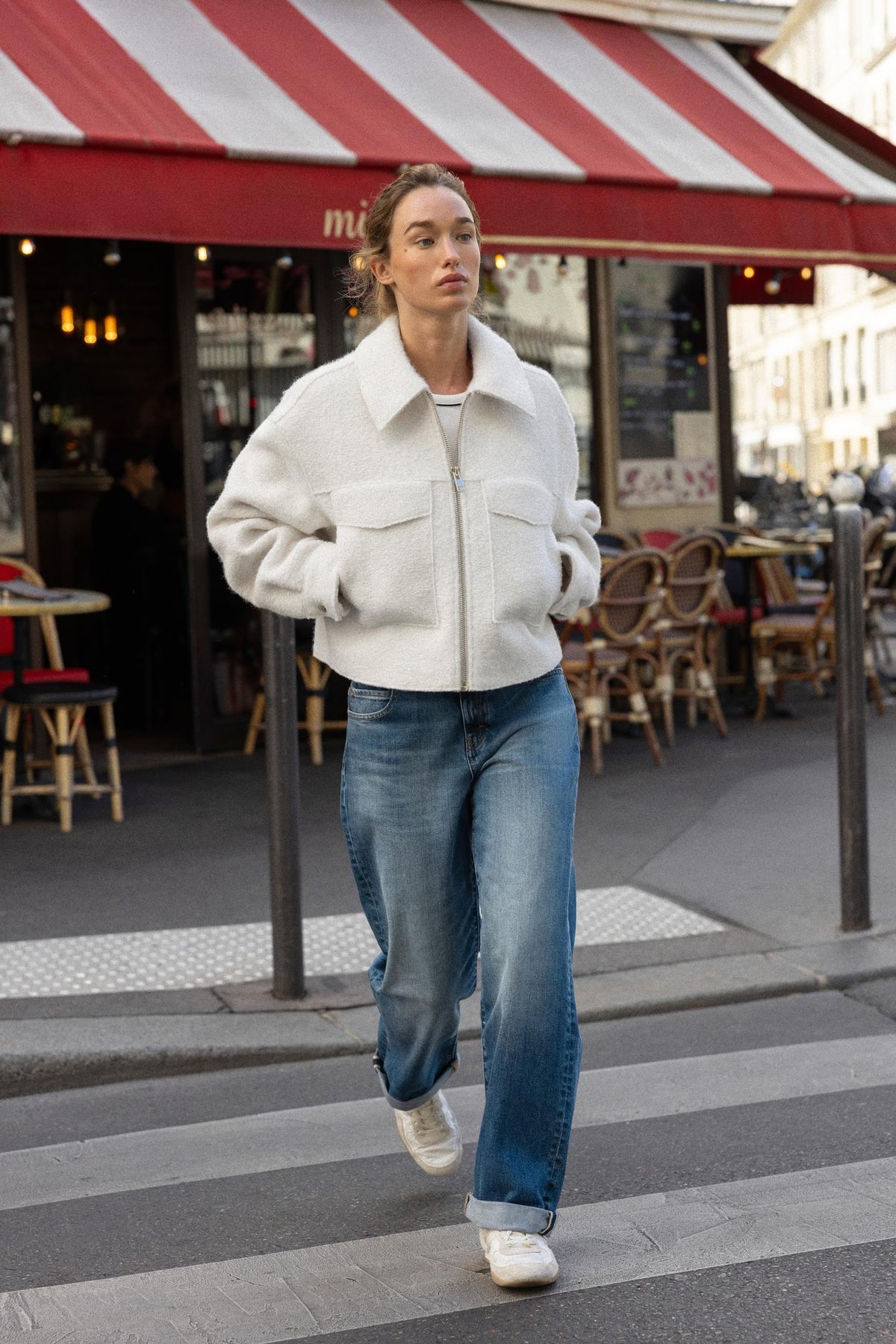 Pocket Bouclé Jacket