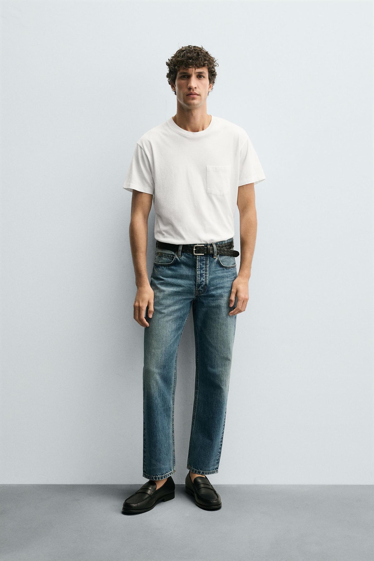 REGULAR STRAIGHT FIT JEANS - Image 1