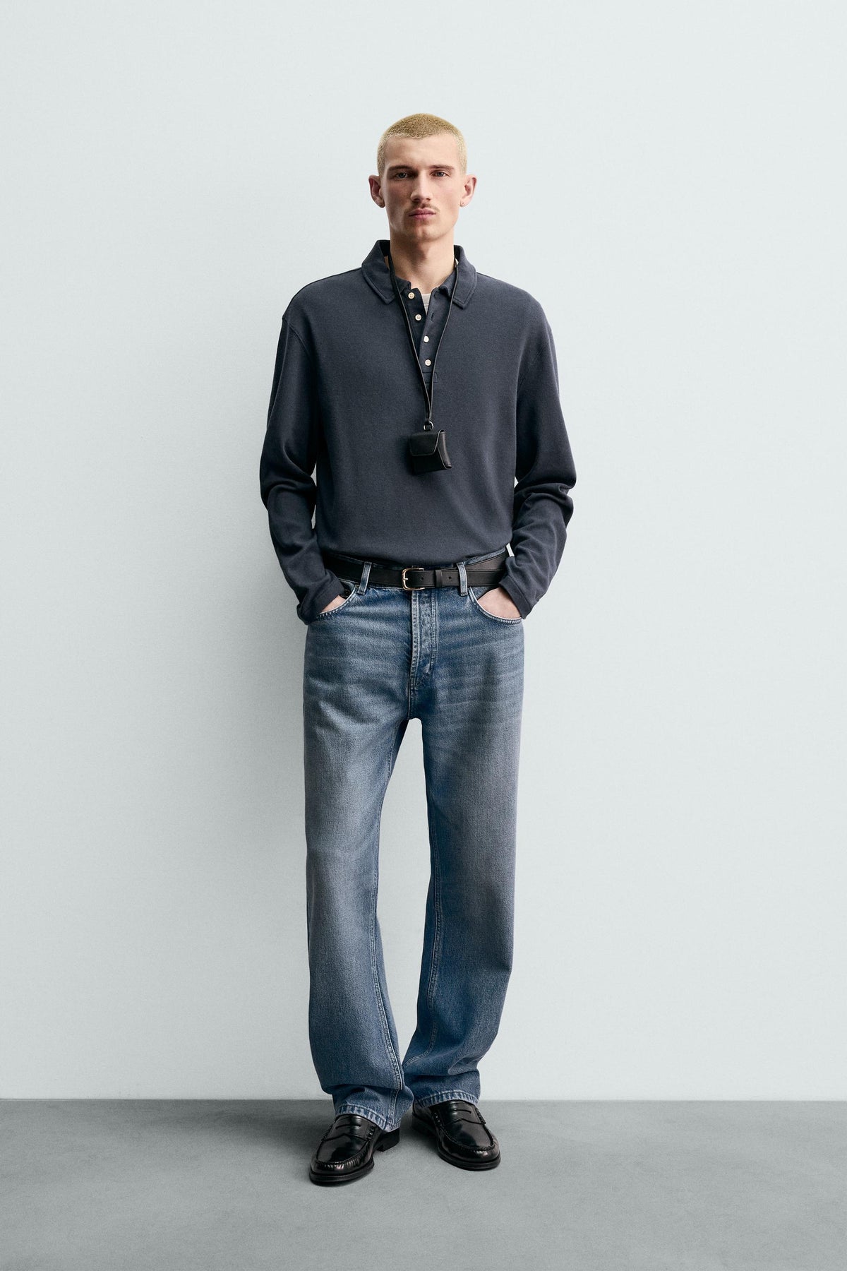 Brushed Texture Polo