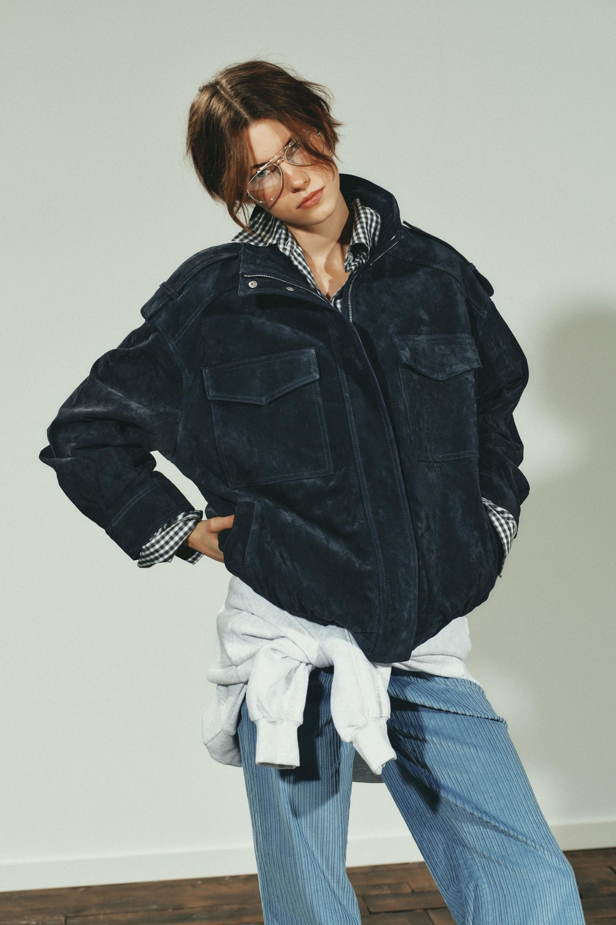 Suede Leather Jacket