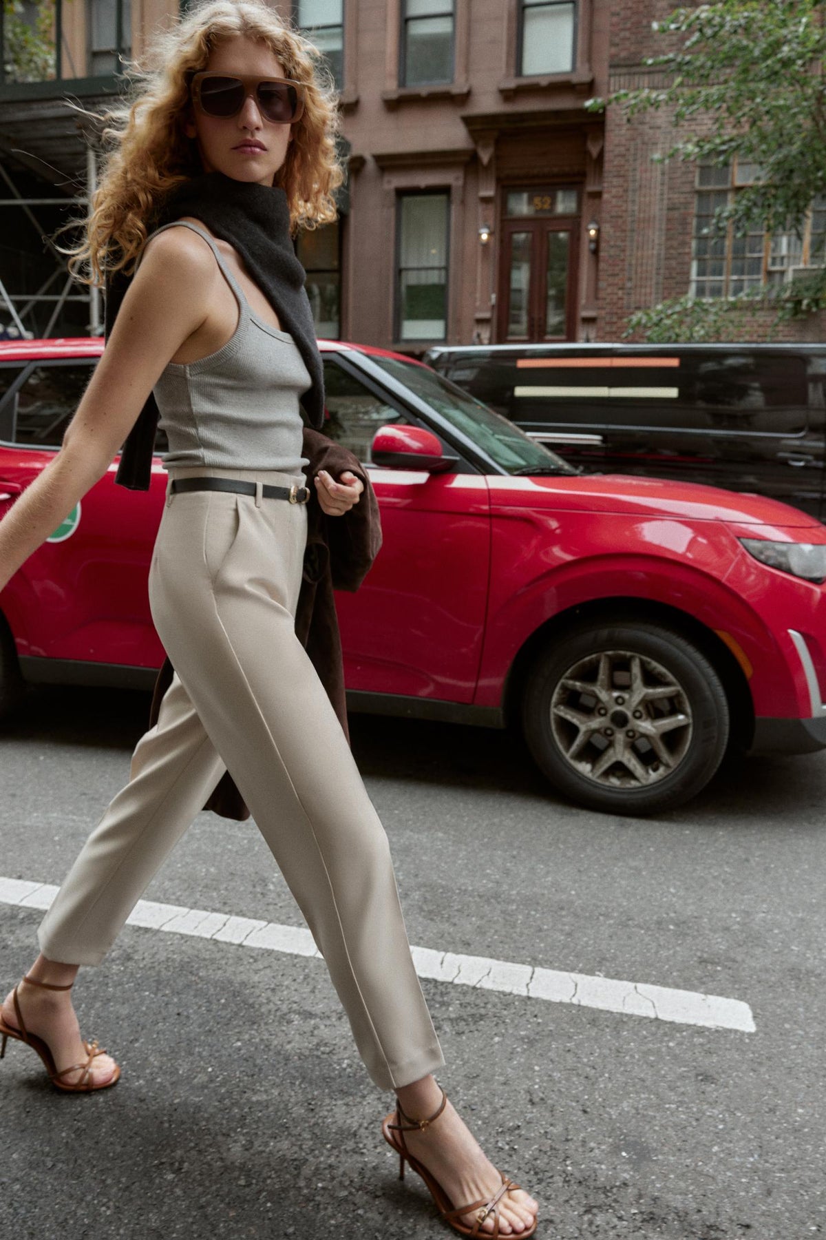 Vita alta con cintura