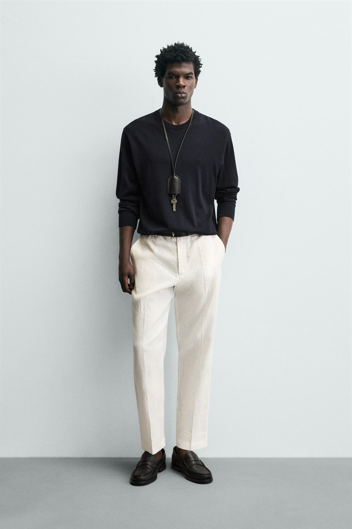 Linen Regular Trousers