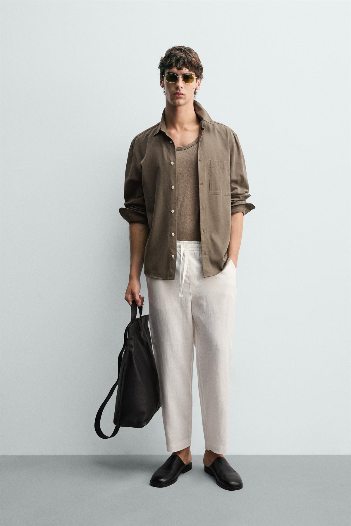 Relaxed Linen Trousers