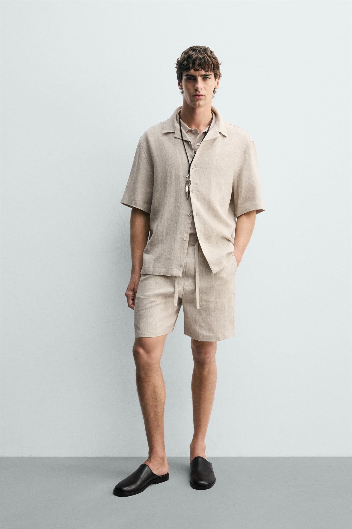Linen Relaxed Shorts