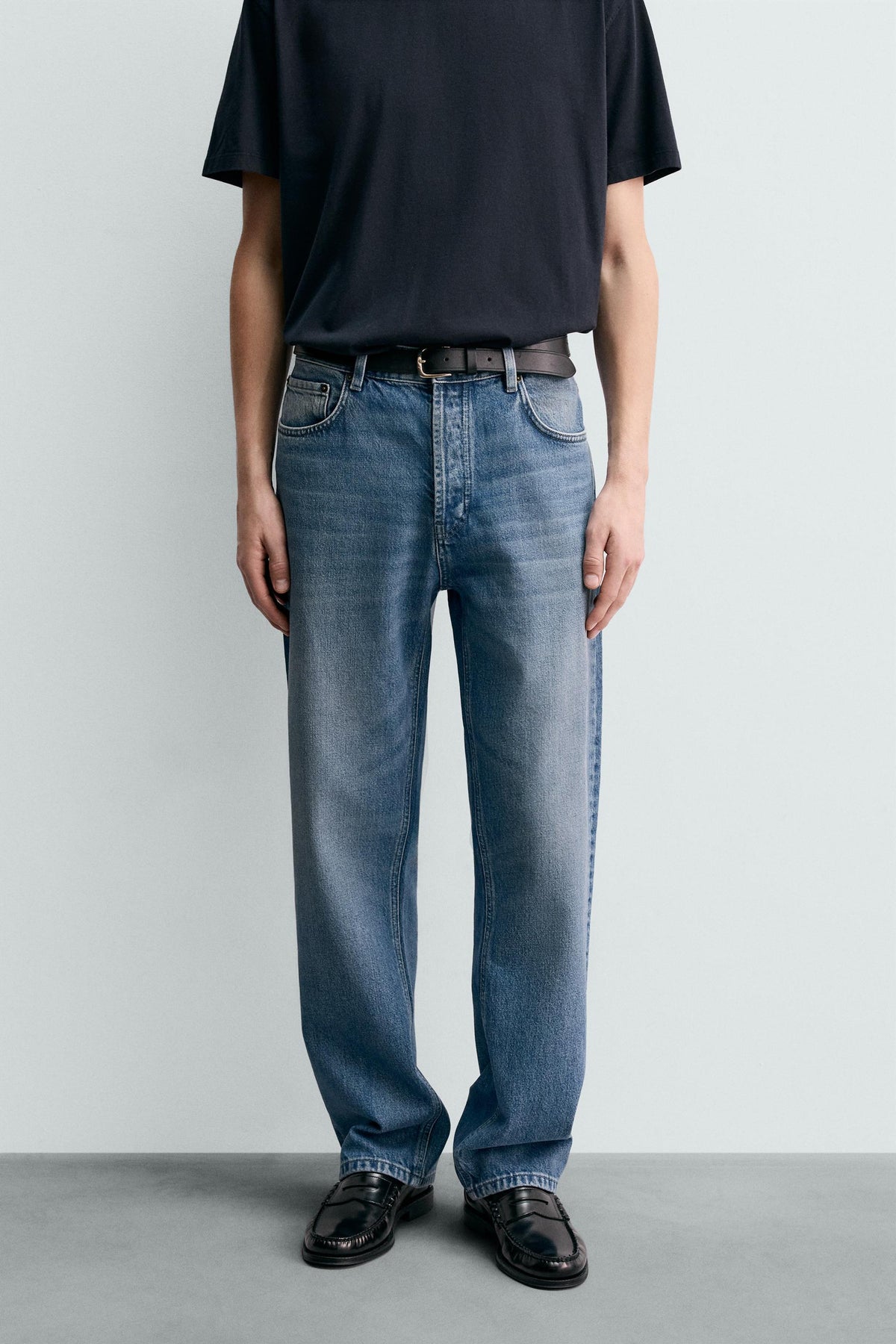 Straight Leg Bootcut Jeans