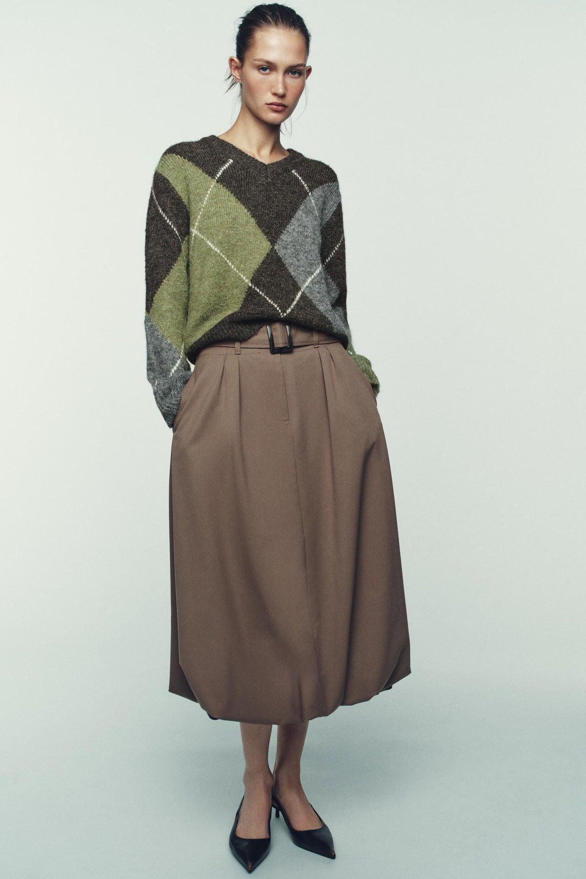 Diamond Knit Sweater