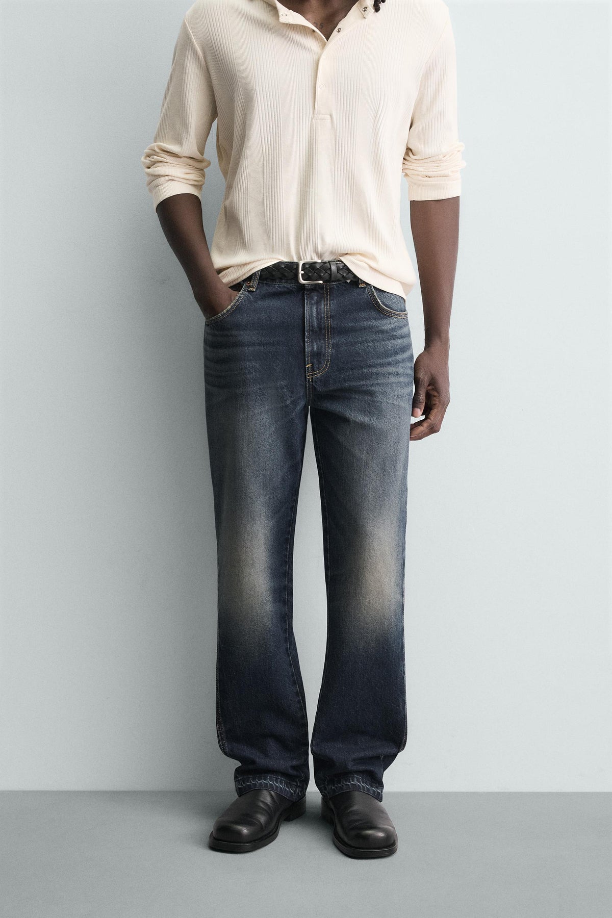 Flared Leg Jeans