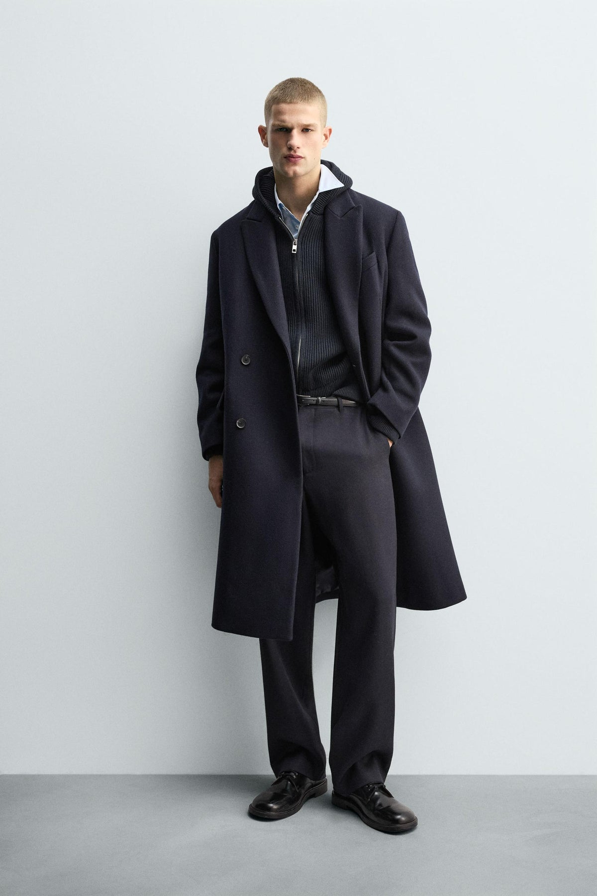 STRUCTURED WOOL COAT - Image 1