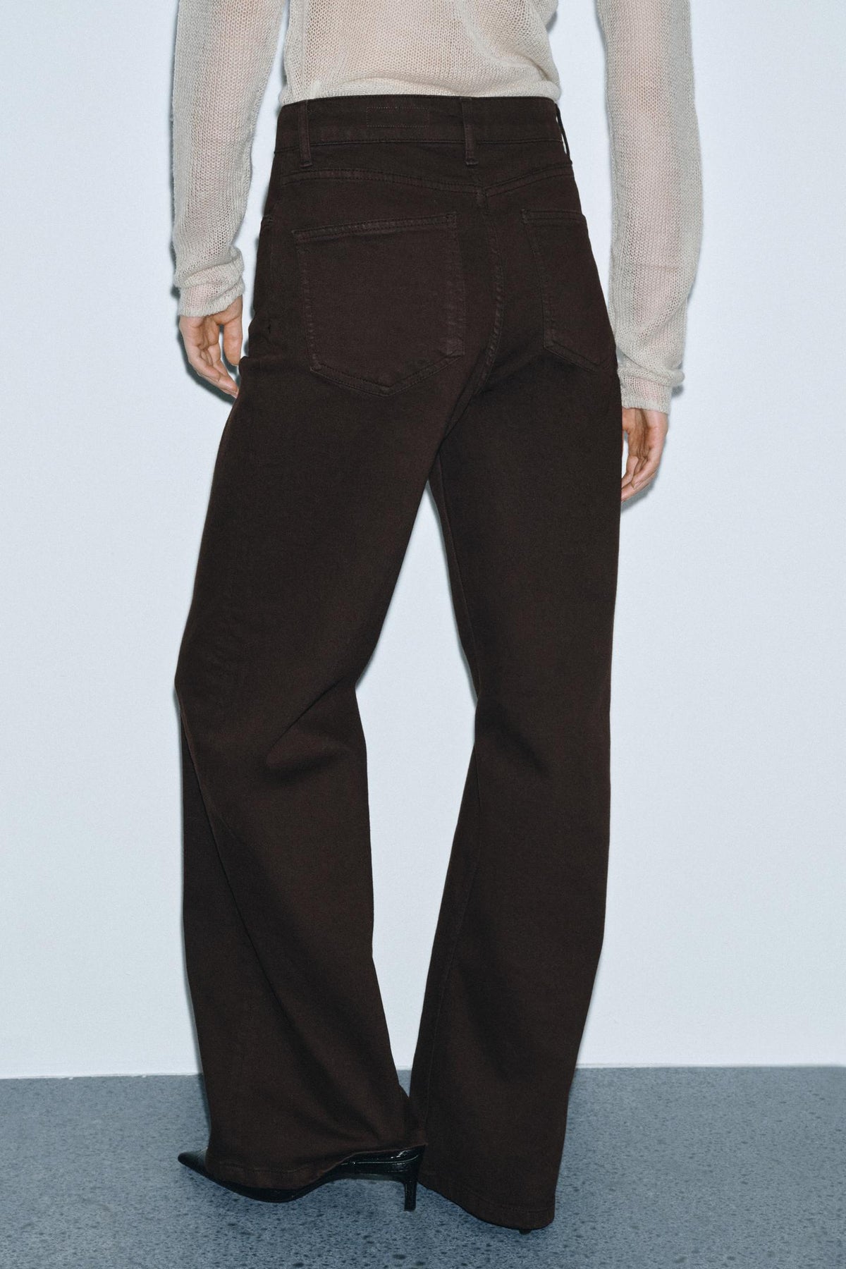 High-Rise Wide Jeans