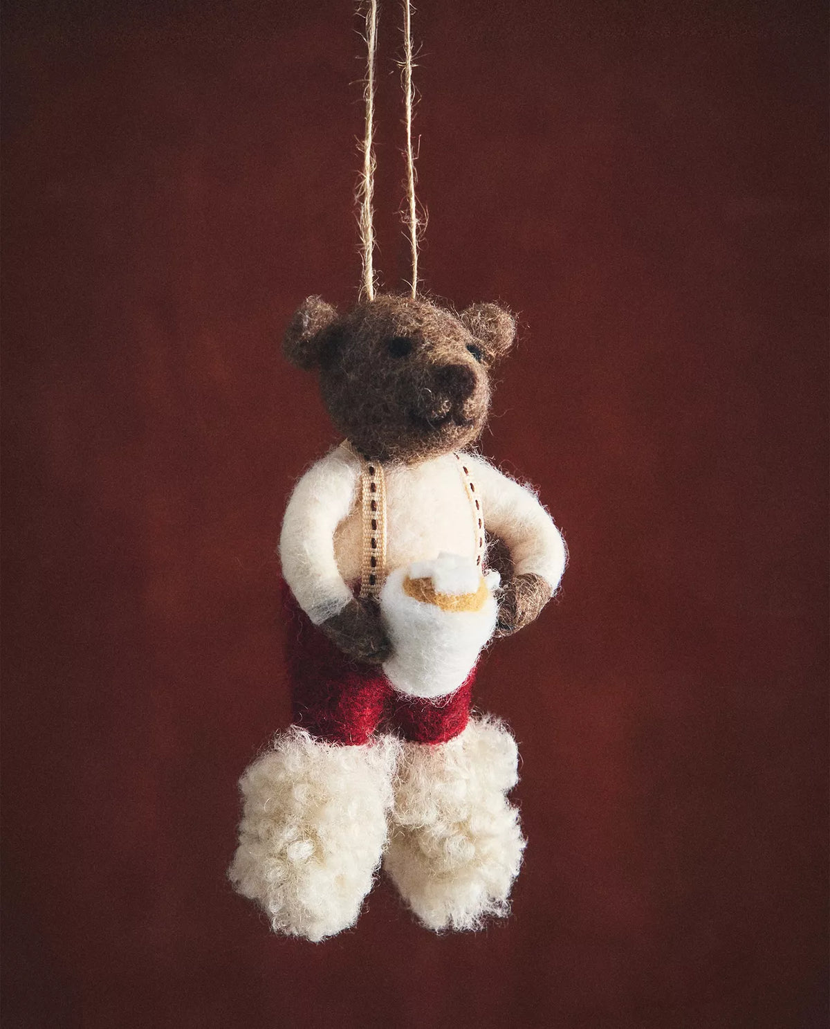 Wool Ski Bear