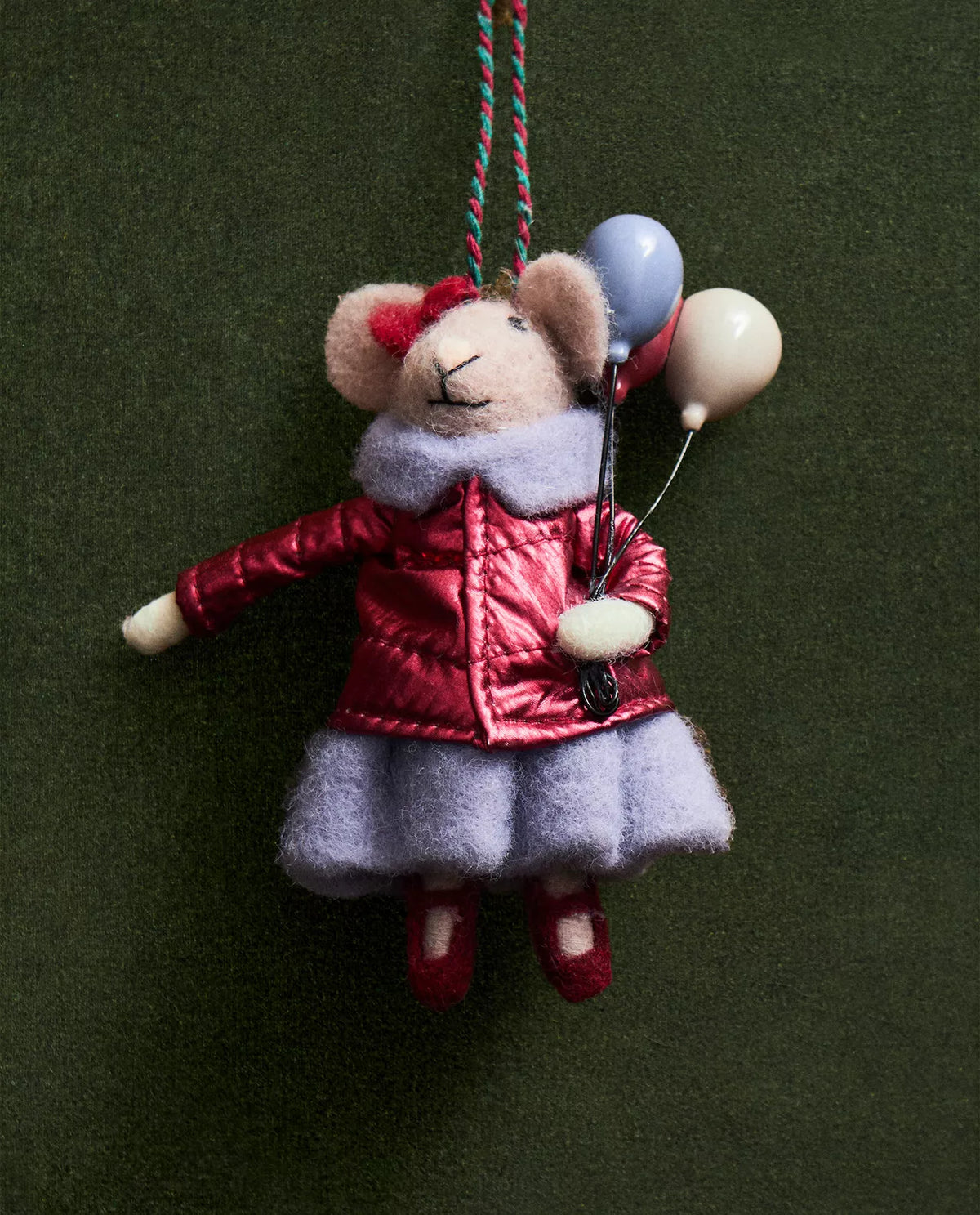 Wool Mouse Ornament