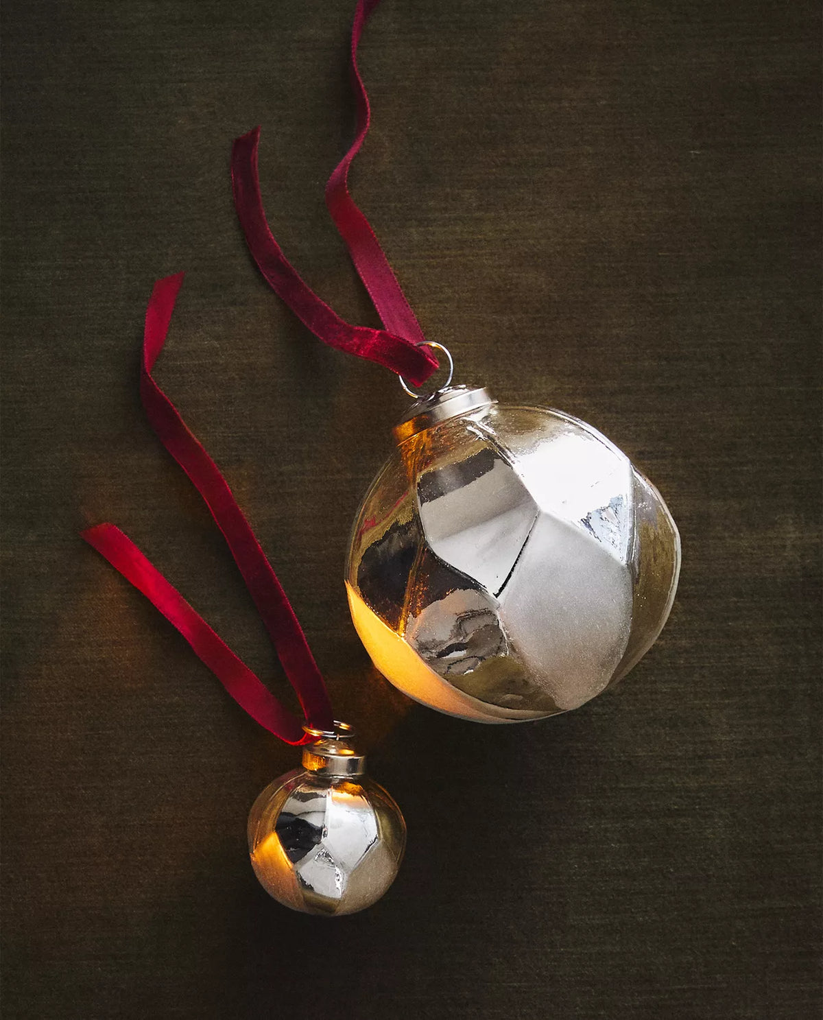 Diamond Bauble Ornaments