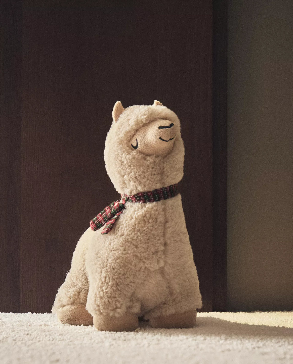 Christmas Llama Doorstop