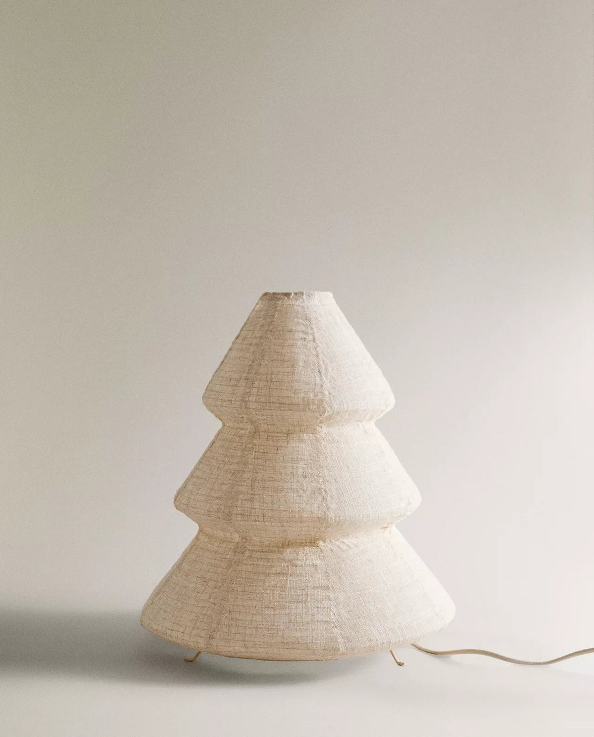 Linen Tree Lamp