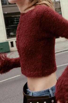 FRINGED KNIT CARDIGAN - Image 5