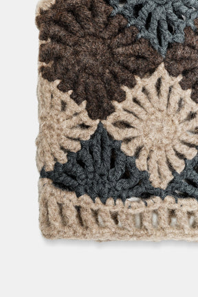 CROCHET KNIT JUMPER WAISTCOAT - Image 5