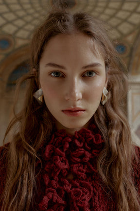 Fringed Knit Cardigan