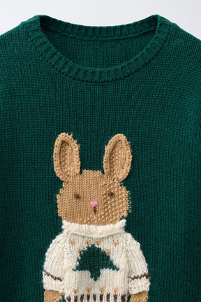 Embroidered Knit Jumper