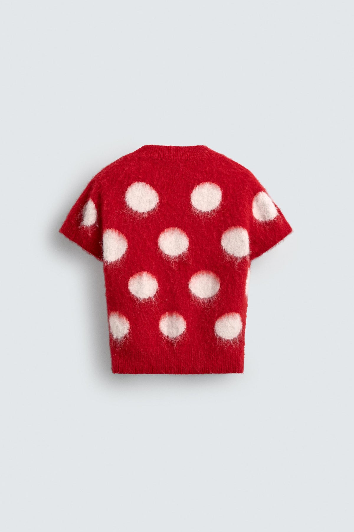 Polka Dot Knit Top