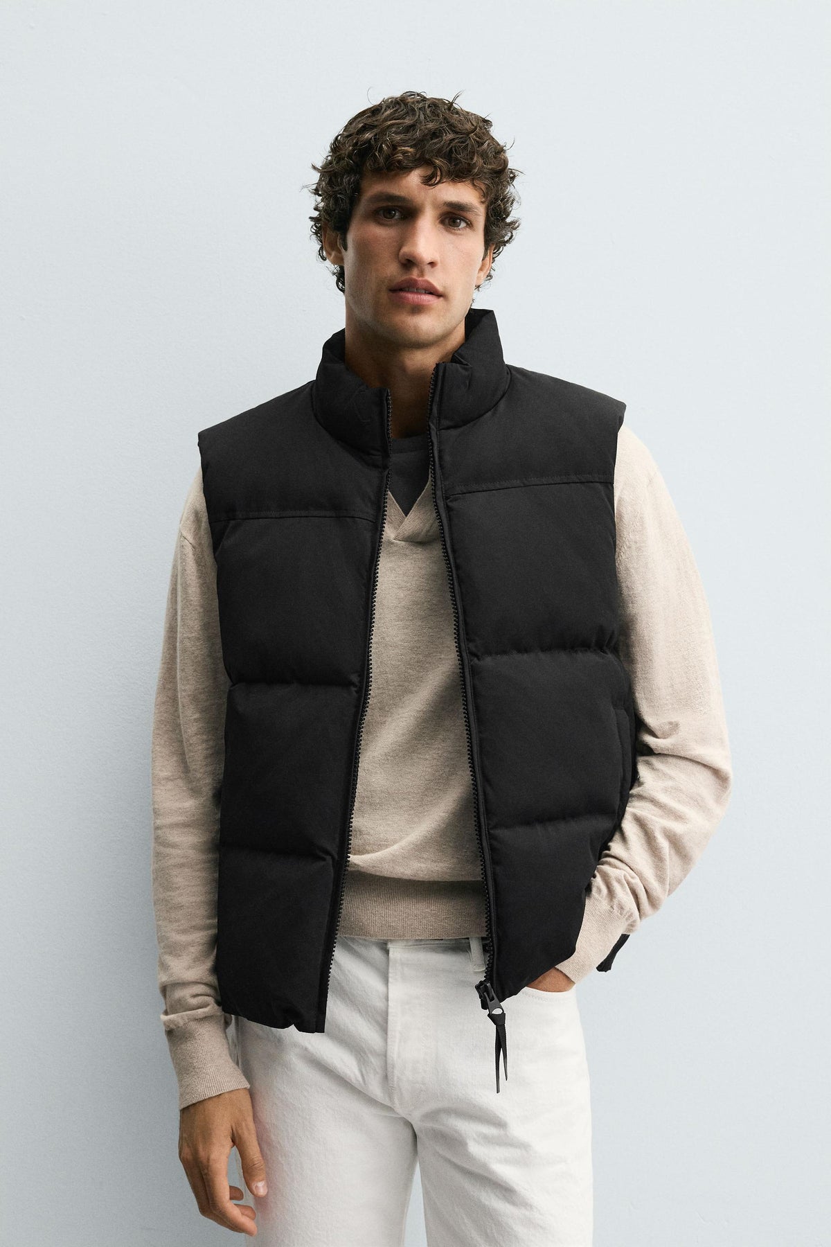 REGULAR FIT PADDED GILET - Image 2
