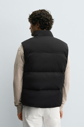REGULAR FIT PADDED GILET - Image 3