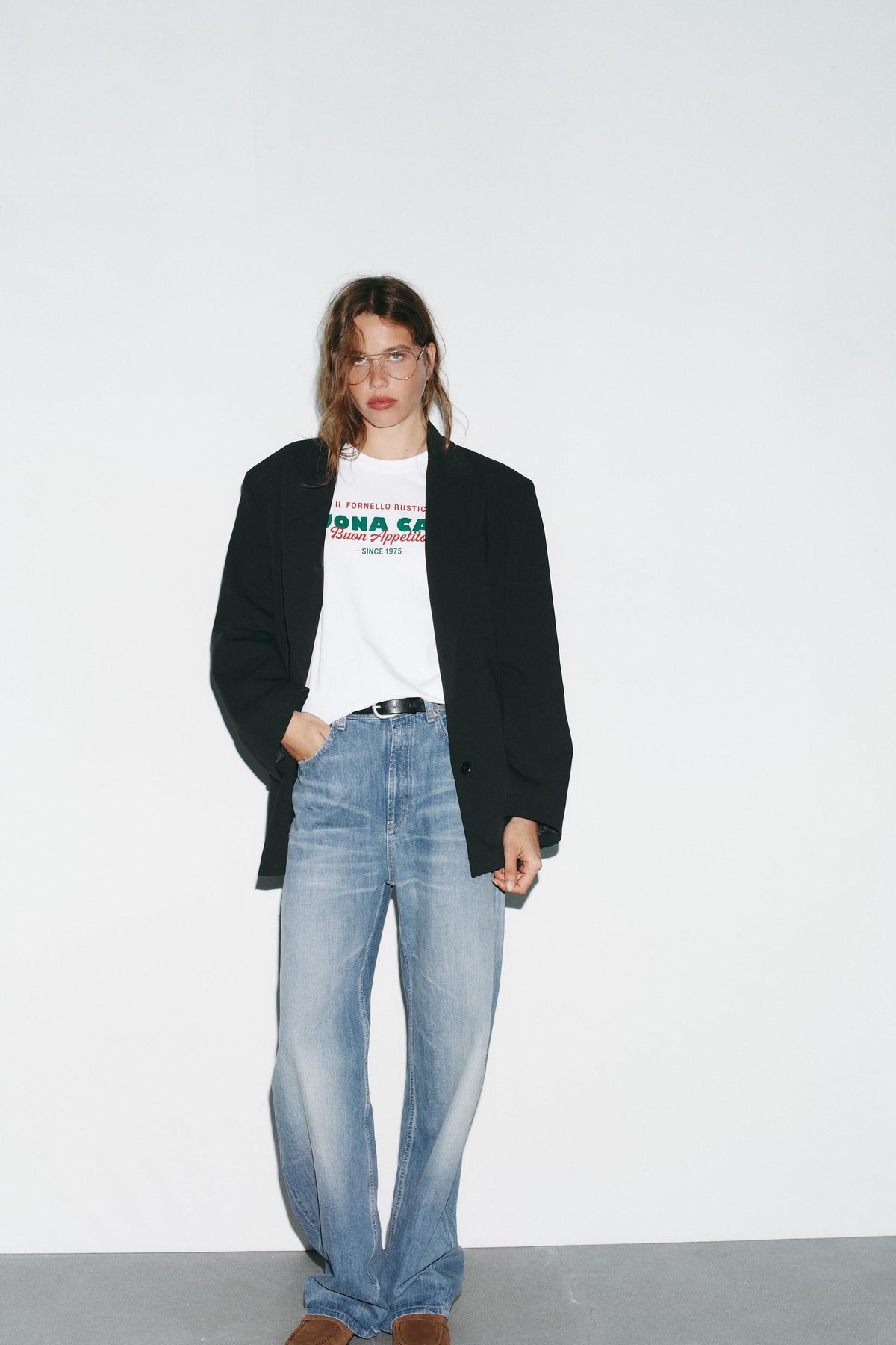 Text-Printed T-Shirt