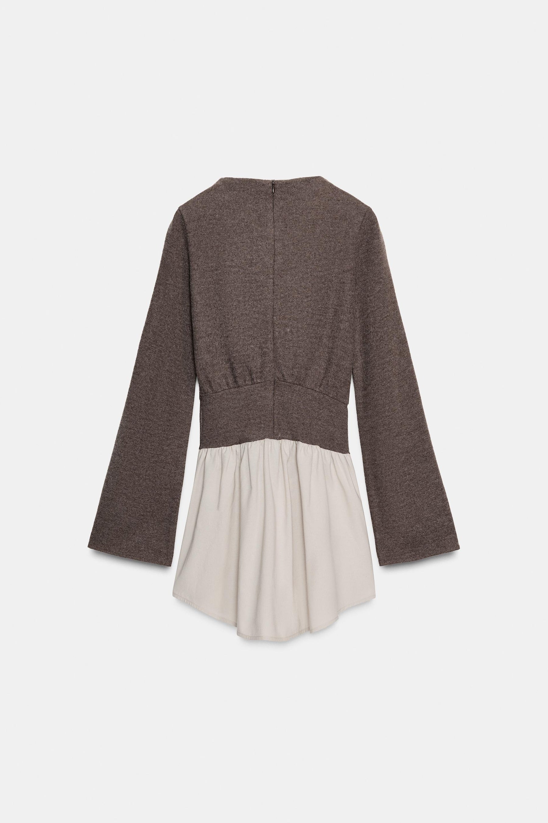 Studded Contrast Fashion Dress