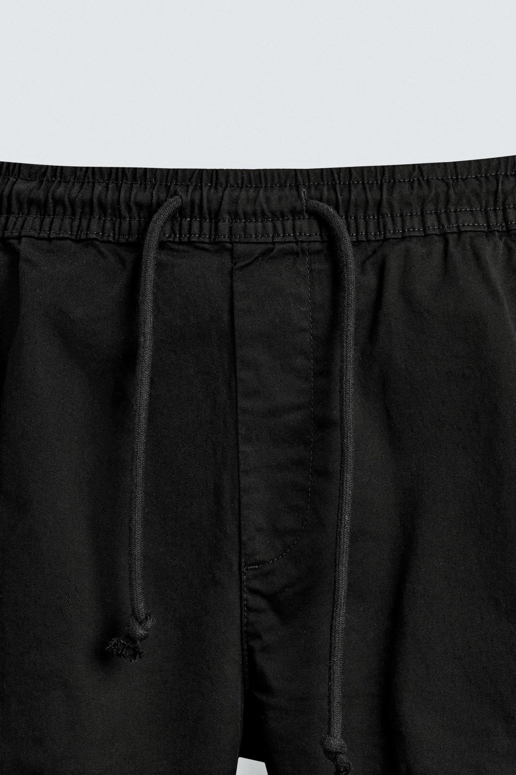 SLIM FIT CARGO TROUSERS - Image 8