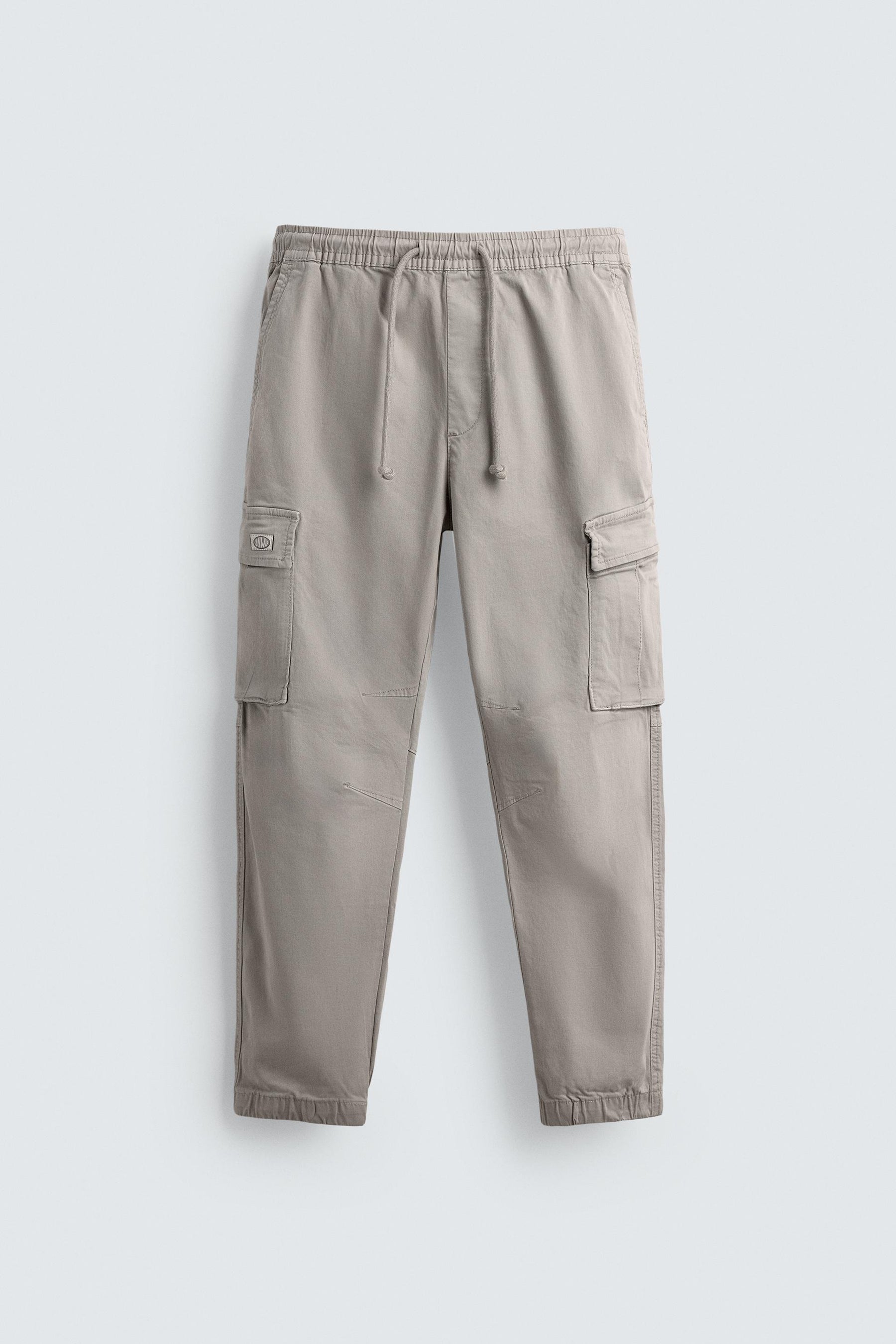 SLIM FIT CARGO TROUSERS - Image 6