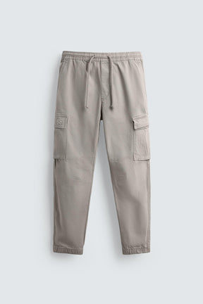 SLIM FIT CARGO TROUSERS - Image 6