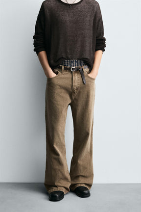 RELAXED FLARE FIT JEANS - Image 2