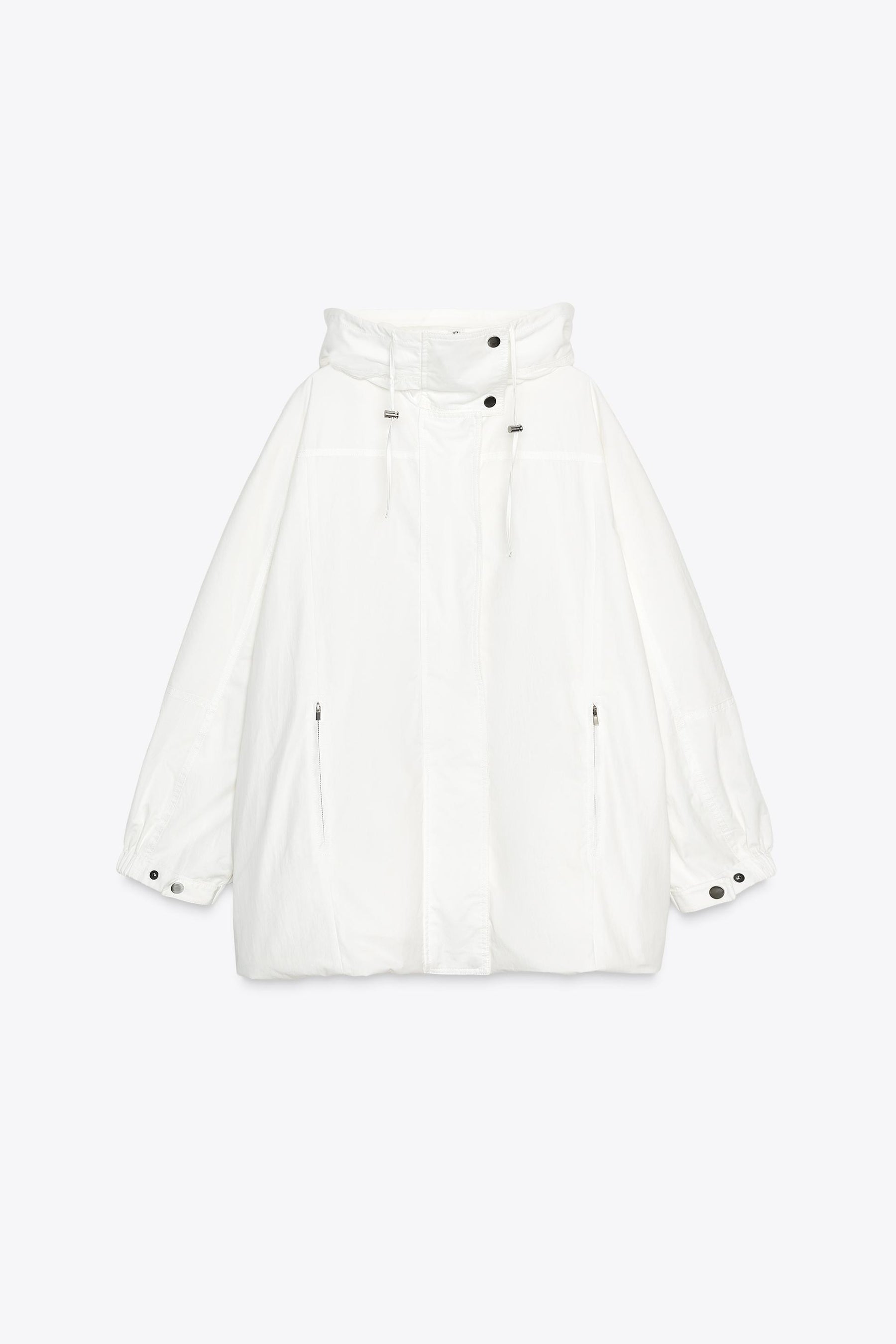 OVERSIZE MULTI-POSITION HOODED PARKA ZW COLLECTION - Image 8