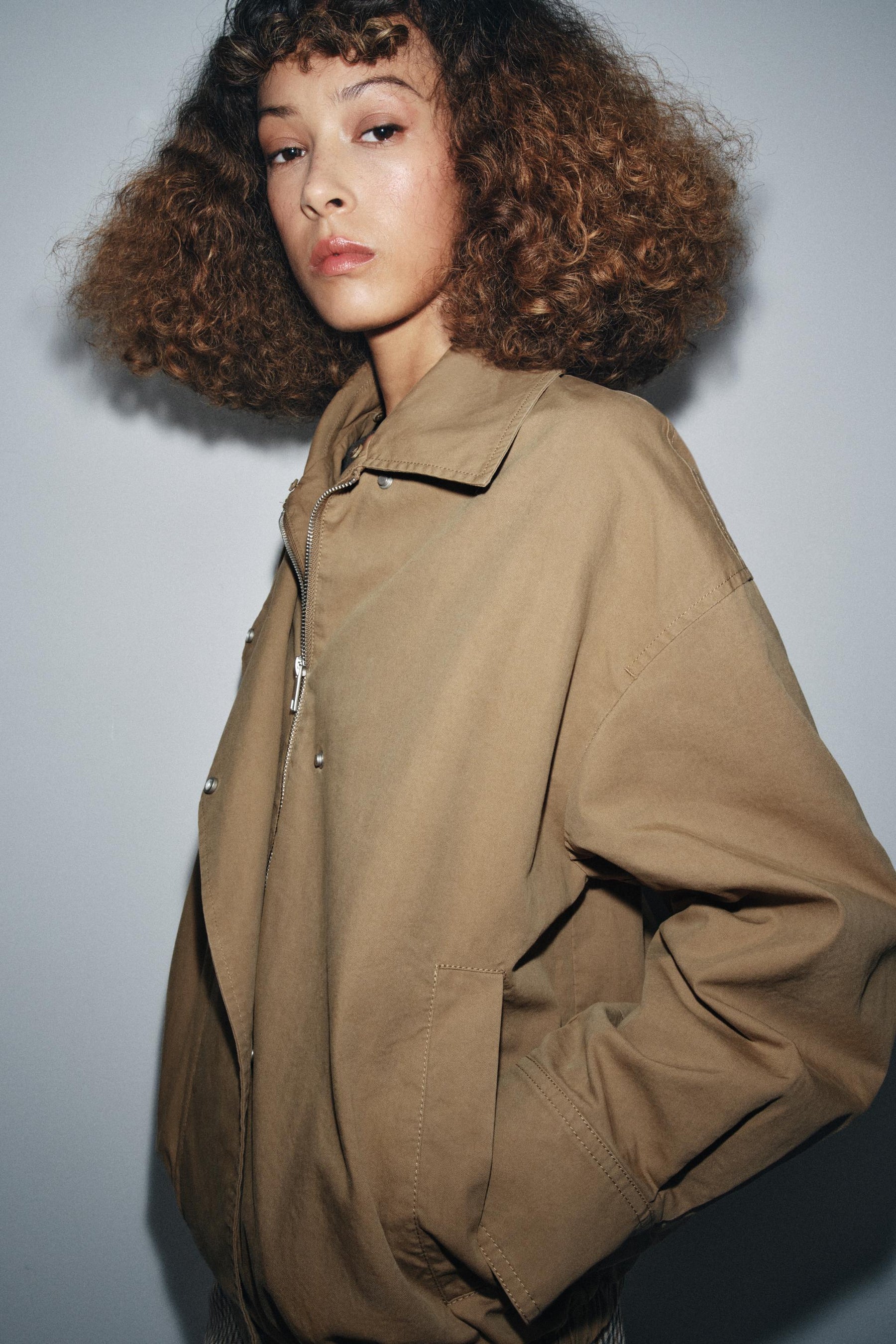 Faux Fur Bomber Jacket