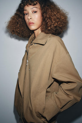 Faux Fur Bomber Jacket