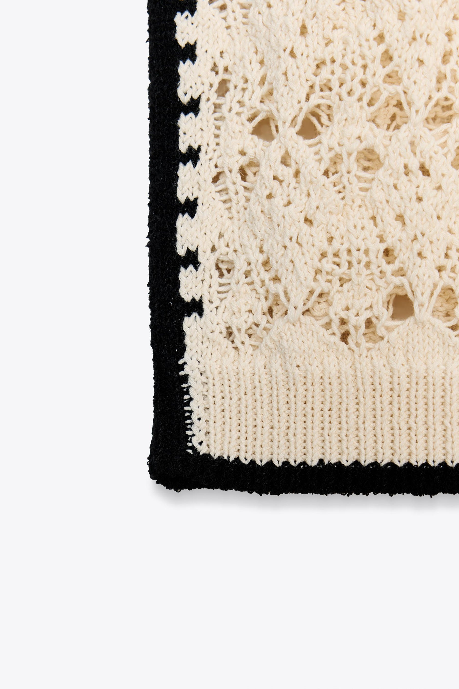 POINTELLE KNIT VEST - Image 5