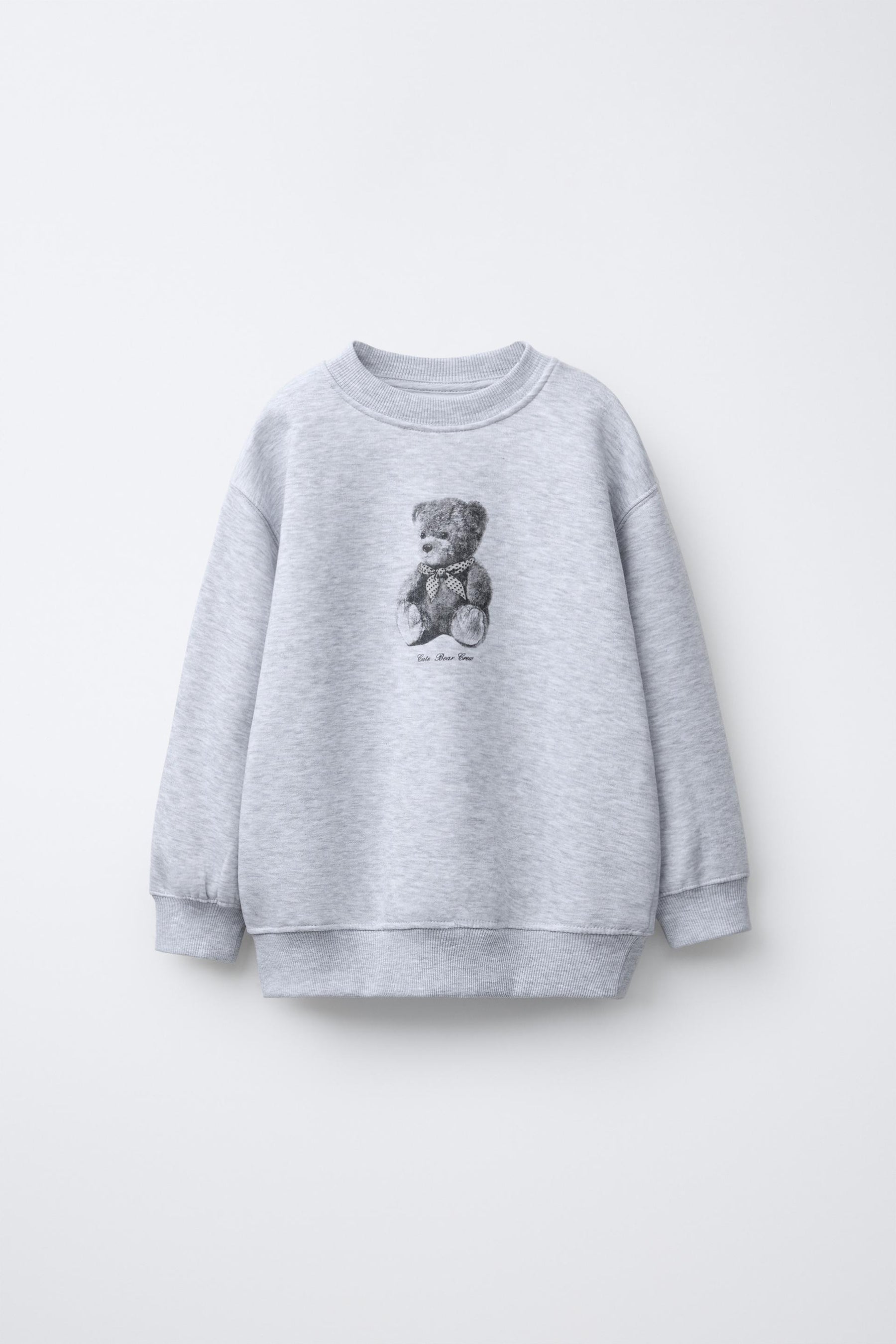 SWEATSHIRT WITH BEAR PRINT - Image 3
