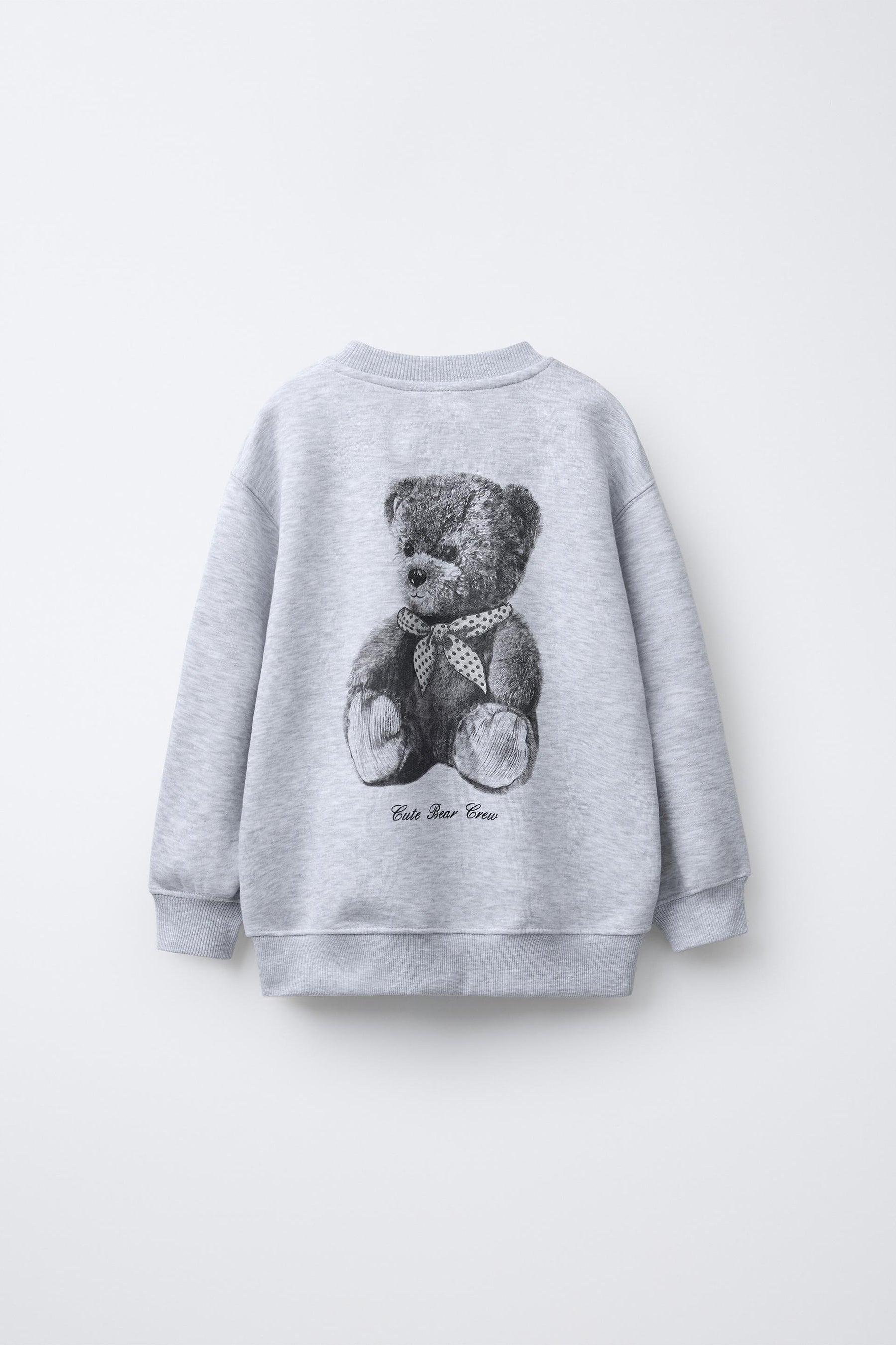 SWEATSHIRT WITH BEAR PRINT - Image 4