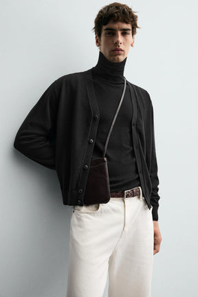 BASIC HIGH NECK SWEATER - Image 6