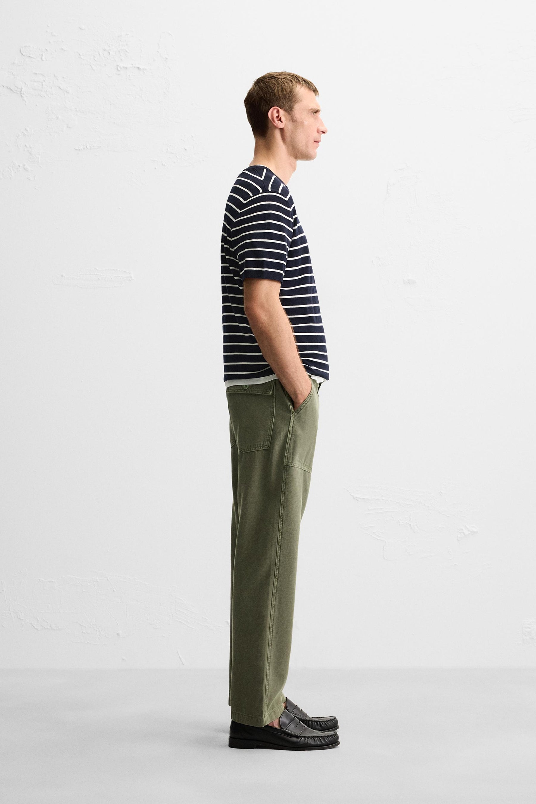 VISCOSE BLEND KNIT T-SHIRT - Image 4