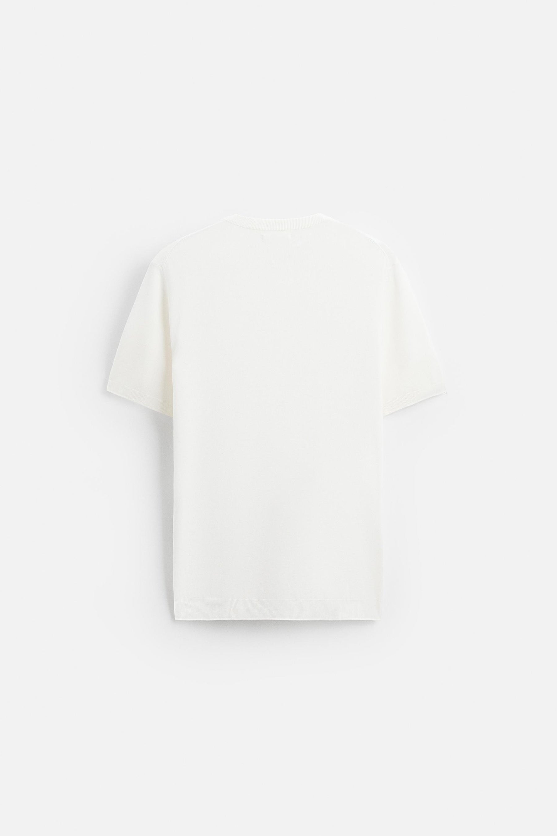 VISCOSE BLEND KNIT T-SHIRT - Image 7