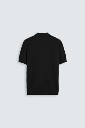 VISCOSE BLEND KNITTED POLO SHIRT - Image 7