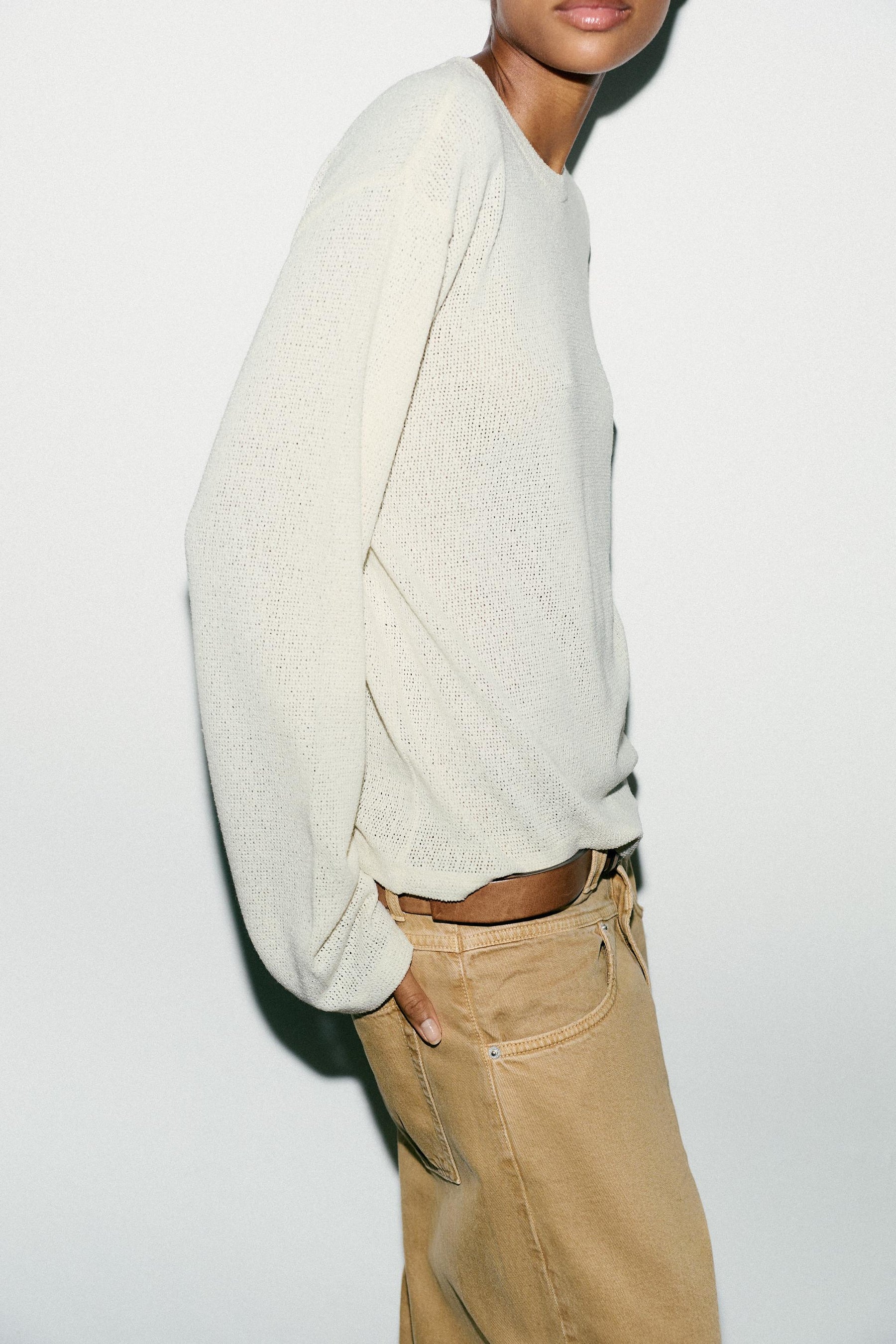 Knit Cut-Out Sweater