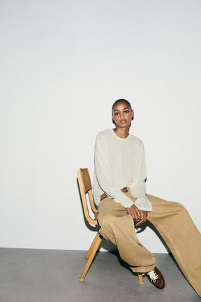 CUT-OUT KNIT SWEATER - Image 6