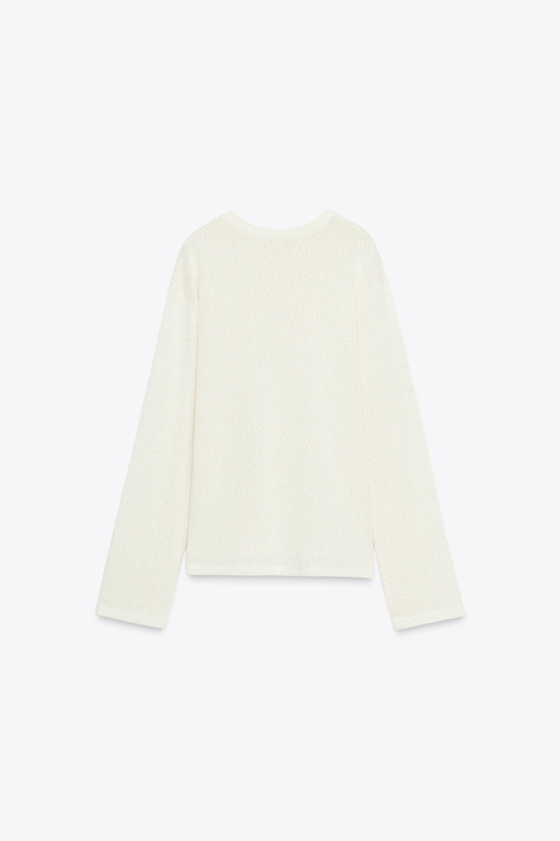 CUT-OUT KNIT SWEATER - Image 7