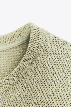 CUT-OUT KNIT SWEATER - Image 8