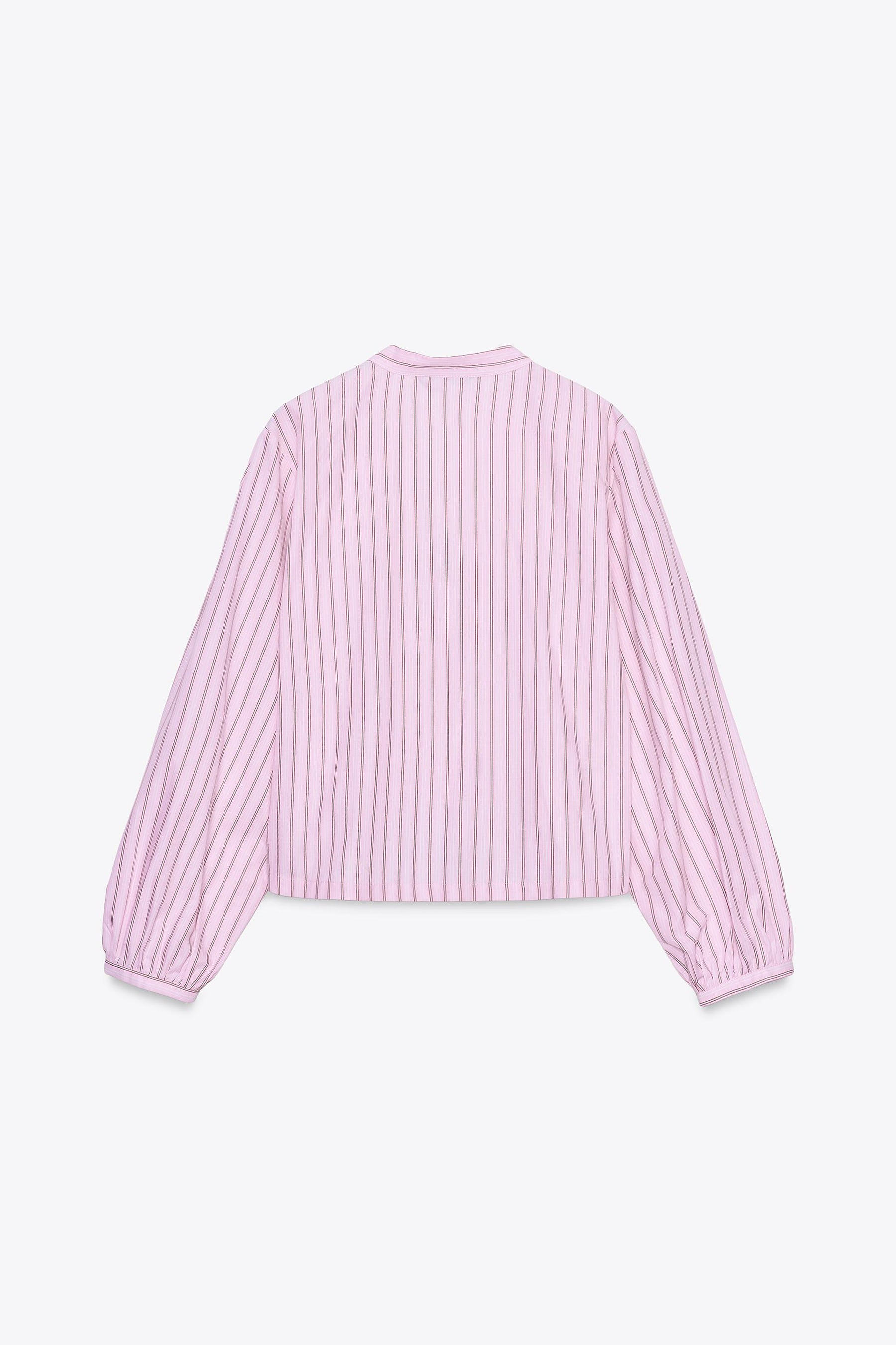 Striped Poplin Shirt