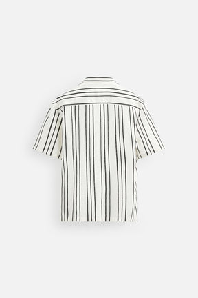 STRIPED FLOWING SHIRT - Image 7
