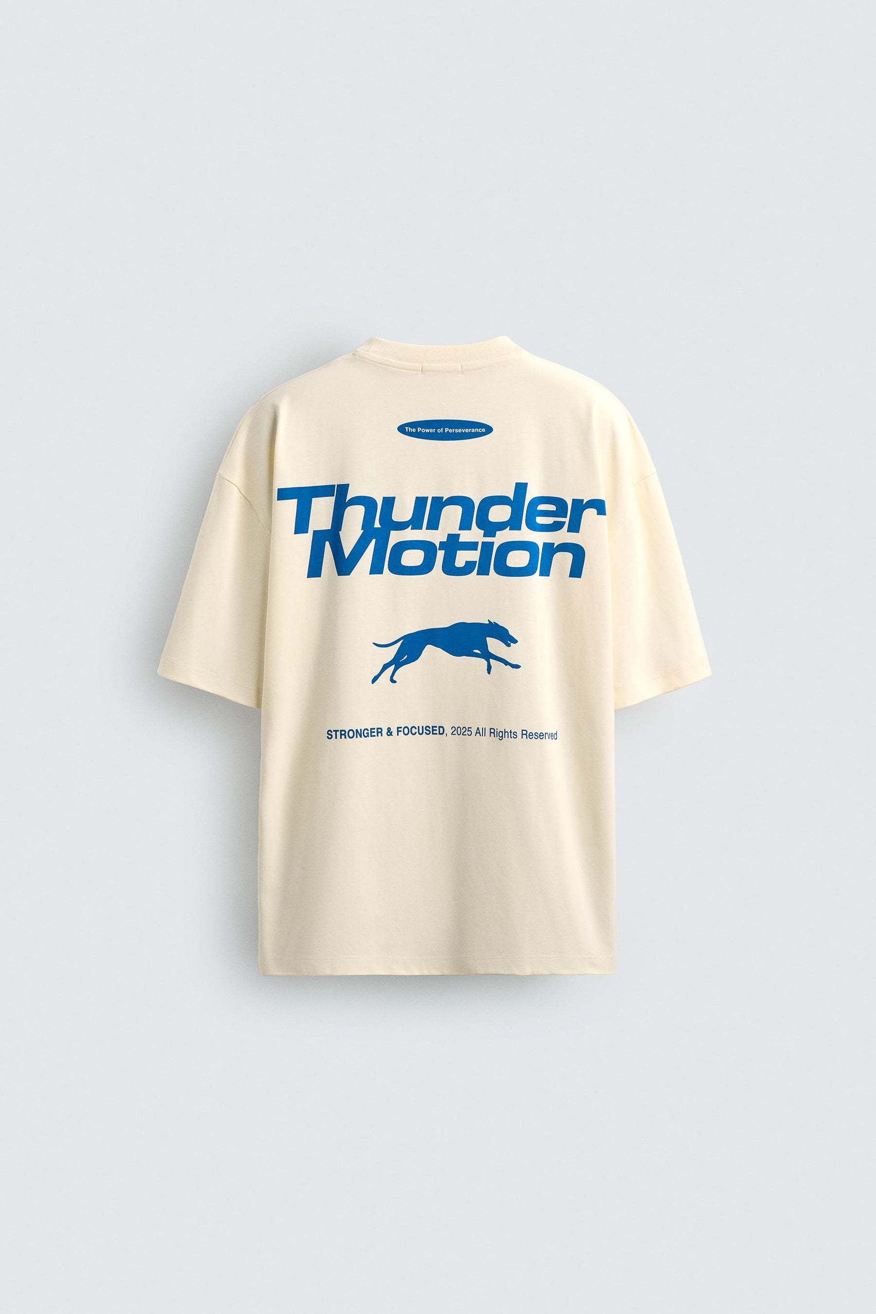 T-SHIRT WITH CONTRAST PRINTS - Image 7