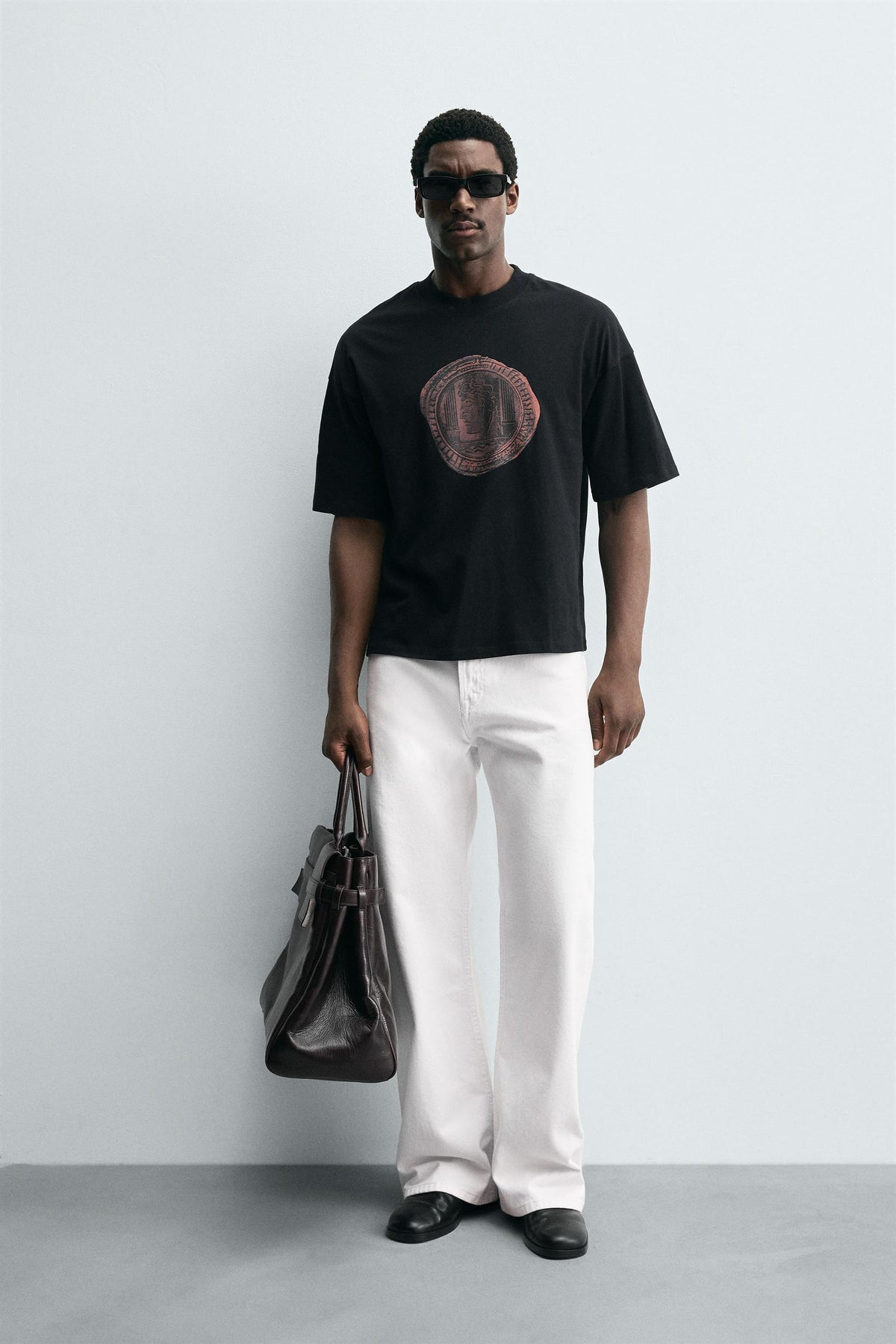 COIN PRINT T-SHIRT - Image 1