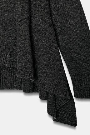 Asymmetric Wool Jumper